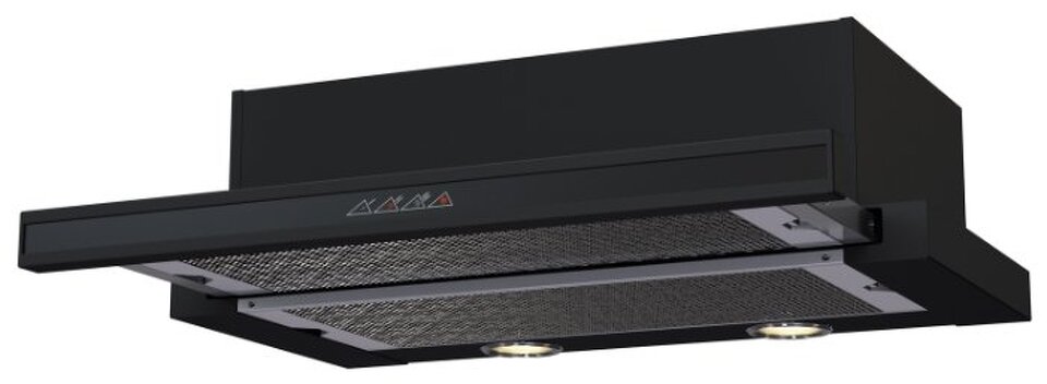 Фото Встраиваемая вытяжка KRONAsteel KAMILLA sensor 600 black (2 мотора)