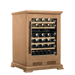 Превью картинка Шкаф винный  Meyvel Винный холодильник (шкаф) компрессорный MEYVEL MV46PRO-KBT2 (Натуральный бук) #1