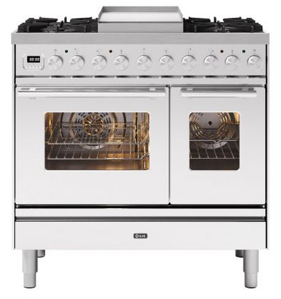 Фото Центр варочный ILVE PD09FWE3/SS нержавеющая сталь (фурн. сатинированная сталь)