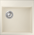 Превью картинка Гранитная мойка Rivelato TESORO 505-L 1-чаш 500*510 Жасмин 701 #1