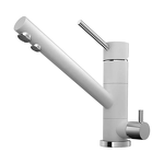 Превью картинка Смеситель для кухни Omoikiri Tonami-WH белый #1