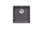 Превью картинка Гранитная мойка Blanсo SUBLINE 400-F SILGRANIT PuraDur  темная скала с отв.арм. InFino #1