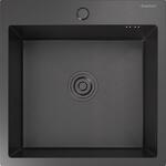 Превью картинка Металлическая мойка GranFest 5050 PVD графит #1