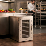 Превью картинка Сушилка для овощей и фруктов Дегидратор Meyvel MDH16-1S (Inox) #17