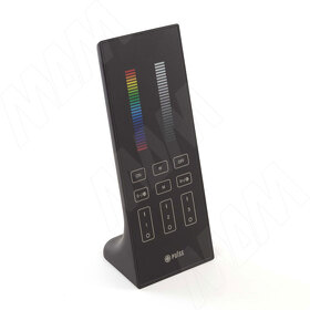 Картинка PULSE СМАРТ,  Пульт дистанционного управления контроллером для  лент RGB/RGBW/RGBCCT,  сенсорный, вертикальный, 3 зоны, 2.4 ГГц, SMART (RE-TT-RGBCCT-R-3Z-BL)