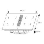 Превью картинка Индукционная варочная панель Bertazzoni P804ICH30NP #4