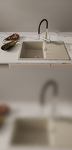 Превью картинка Гранитная мойка Rivelato RAUM 78 1-чаша 780*500мм Темно-бежевый #2