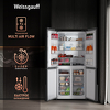 Превью картинка  Холодильник side by side Weissgauff WCD 450 Inox Glass NoFrost Inverter #6