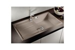 Превью картинка Гранитная мойка Blanсo METRA XL 6S SILGRANIT PuraDur серый беж с клапаном-автоматом #3