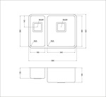 Превью картинка Металлическая мойка EMAR OL-0369R #6
