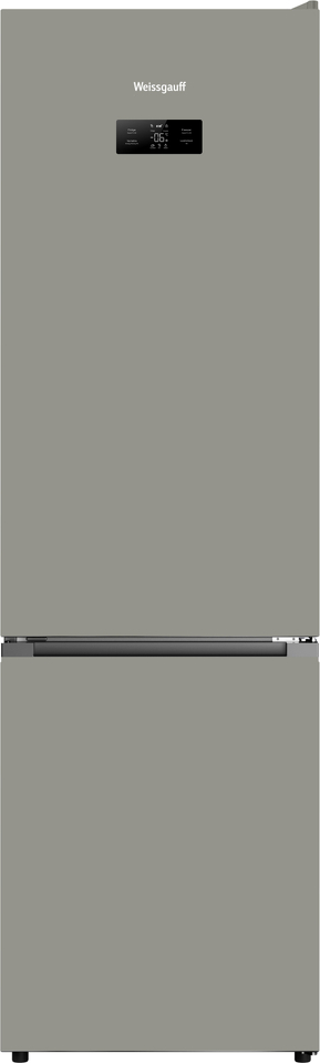 Фото Холодильник с нижней морозилкой Weissgauff WRK 2010 Full NoFrost Inverter Dark Grey