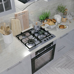 Превью картинка Газовая варочная панель Lex GVS 640 IX газовая панель #14