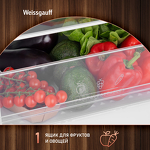 Превью картинка Встраиваемый холодильник с морозильной камерой Weissgauff WRKI 178 LowFrost #14