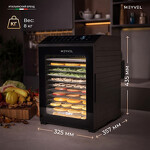 Превью картинка Сушилка для овощей и фруктов Дегидратор Meyvel MDH14-1P (Black) #25