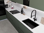 Превью картинка Металлическая мойка EMAR EMB-660(UN) PVD Black #2