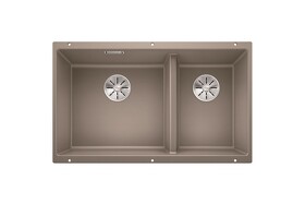 Картинка Blanсo SUBLINE 430/270-U SILGRANIT PuraDur серый беж c отв.арм. InFino