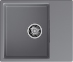 Превью картинка Кварцевая мойка GranFest GF-URBAN 658L Темно-серый #1