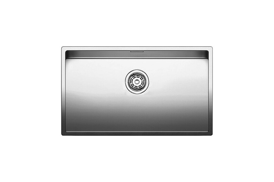 Фото Металлическая мойка Blanсo ANDANO 700-IF нерж.сталь зеркальная полировка с отв. арм. InFino
