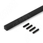 Превью картинка Mixal ВЕРТИКО Профиль передний для полки под обувь, L-900 мм, черный, VERTIKO (VR9010SPBL) #2