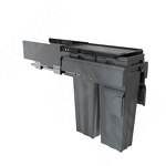 Превью картинка PULSE PROBOX MAX F30 Система сортировки и хранения, 2 емкости (2x16), креп. фасада, полн.выдв., плавн.закр., направл. графит (MBN302-32DGMAX) #2
