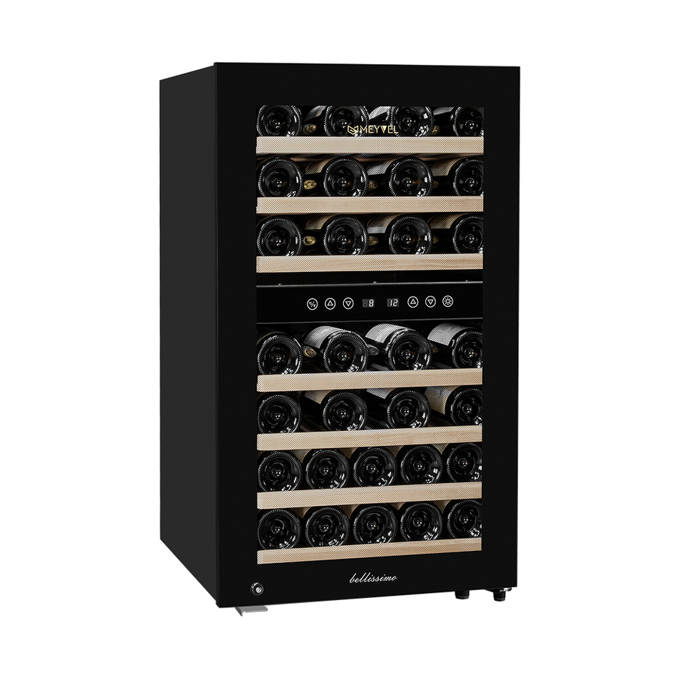 Фото Шкаф винный  Meyvel Винный холодильник (шкаф) компрессорный MEYVEL MV45-KBF2