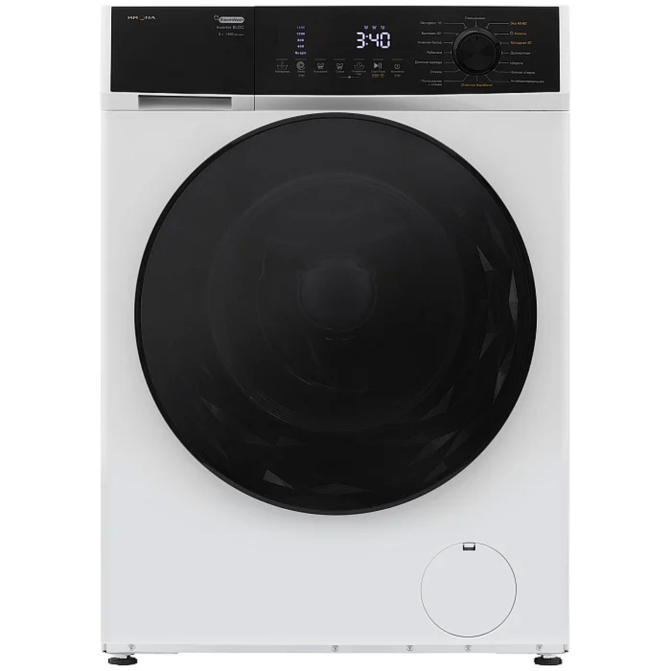 Фото Стиральная машина с фронтальной загрузкой KRONA RHENE MAX WHITE 1400 9K WM