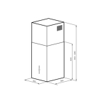 Превью картинка Цилиндрическая вытяжка Lex MONO 400 INOX воздухоочиститель #3