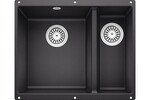Превью картинка Гранитная мойка Blanсo ROTAN 340/160-U SILGRANIT антрацит #1