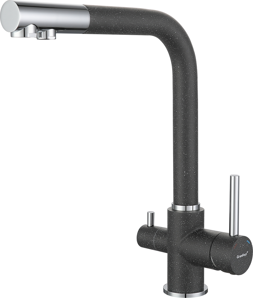 Фото Смеситель для кухни GranFest 3611 Графит