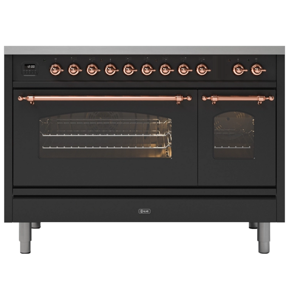 Фото Центр варочный ILVE P12SDNE3/MGP матовый графит (фурн. медь)