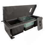 Превью картинка Vibo MOVEBIN M90A Система сортировки и хранения, 3 емкости (16,5л+16,5л+10л), установка в ящик, авт.крышка. (MVB090AGM) #3