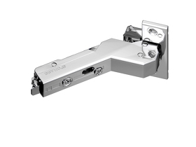 Картинка Grass Петля Tiomos +45/110°, вкладная, с демпфером, на саморез, 45/9,5