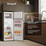 Превью картинка Холодильник с верхней морозилкой Weissgauff WRK 1430 Defrost Dark Grey #3