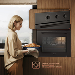 Превью картинка Электрический духовой шкаф Weissgauff EOM 208 PDB Steam Clean #14