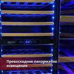 Превью картинка Шкаф винный встраиваемый Винный холодильник (шкаф) компрессорный Dunavox DAVG-114.288DSS.TO #8