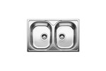 Превью картинка Металлическая мойка Blanсo TIPO 8 Compact нерж. сталь матовая #1