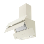 Превью картинка Наклонная вытяжка Maunfeld CASCADA 60 Glass Beige #2