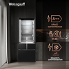 Превью картинка  Холодильник side by side Weissgauff WFD 450 Built-in Inverter NoFrost Dark Inox #12