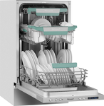 Превью картинка Посудомоечная машина 45см встраиваемая Weissgauff BDW 4543 D Wi-Fi #8