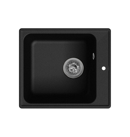 Картинка Lex BALATON 420 BLACK кварцевая мойка