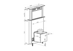 Превью картинка Вытяжка встраиваемая в столешницу  Weissgauff Down Draft Lich 60 BL Sensor #17