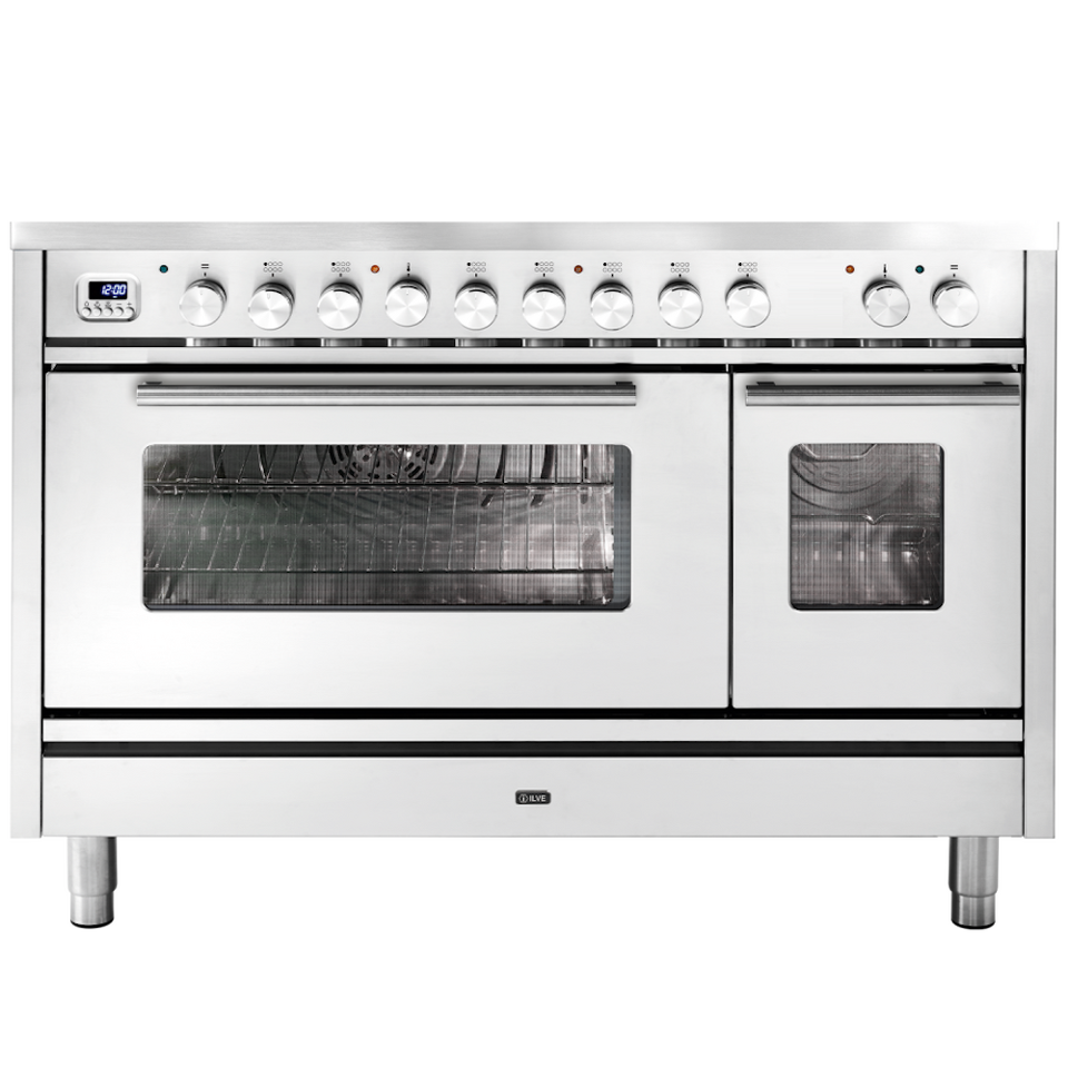 Фото Центр варочный ILVE P127DWE3/SS нержавеющая сталь (фурн. сатинированная сталь)