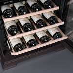 Превью картинка Шкаф винный  Meyvel Винный холодильник (шкаф) компрессорный MEYVEL MV46PRO-KBT2 (Тёмный шоколад) #7