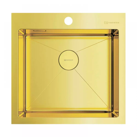 Картинка Omoikiri Akisame 51-LG нерж. сталь/светлое золото