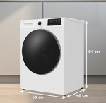 Превью картинка Стиральная машина с фронтальной загрузкой Meferi MFW091216WH ULTRA #14