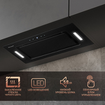 Превью картинка Полновстраиваемая вытяжка Weissgauff Aura 1350 BL Premium Touch Inverter WI-FI #1