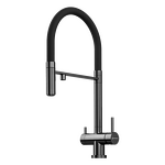 Превью картинка Смеситель для кухни Omoikiri Kanto-GM-BL латунь/вороненая сталь/черный #1