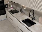 Превью картинка Металлическая мойка EMAR EMB-540(UN) PVD Black #3