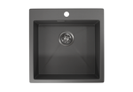 Превью картинка Металлическая мойка GRANULA 5151, ГРАФИТ МАТОВЫЙ #2