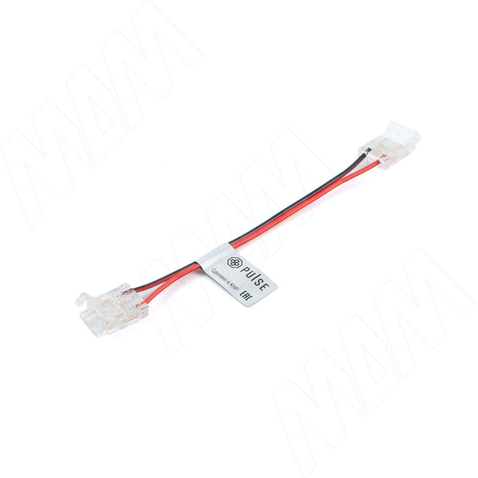 Фото PULSE Коннектор для ленты COB и SMD, 10 мм, провод 100 мм, IP20 (LSA-10-CB-SS-10-20)